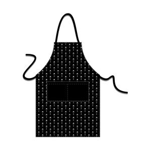 Wine Lovers Wine Pairing Apron (Original Design - Black)